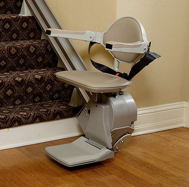 San Diego straight rail indoor home residential stairlift