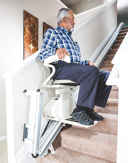 indoor residential home straight rail liftchair